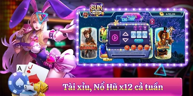 Cổng game tài xỉu Sun52 hấp dẫn